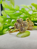 Imported Blossoming Elegance Moveable Ring – Gold & Silver Color Options 🌟 | Luxurious Design Ring | Adjustable Ring | Ring For Girls & Women