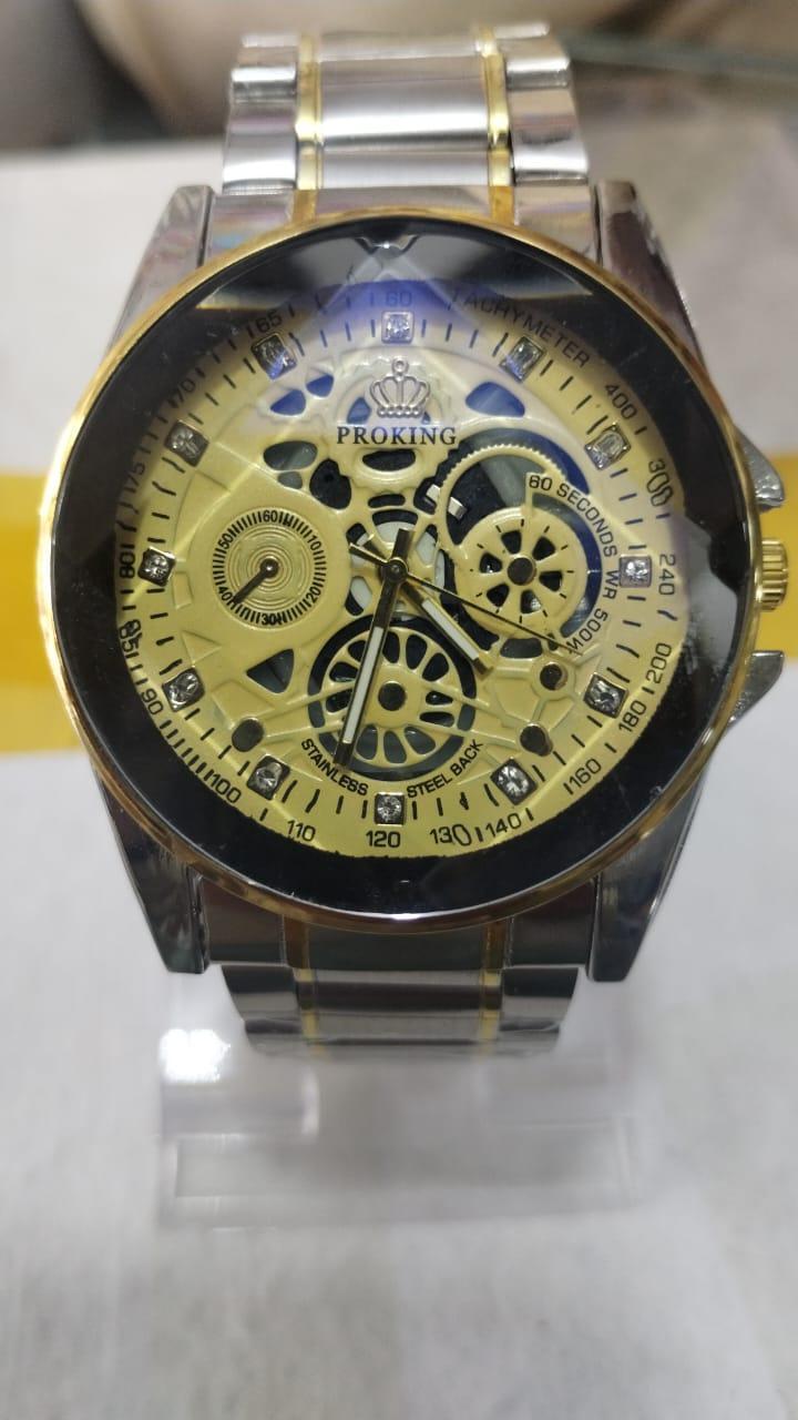 Men's Stainless Steel Quartz Watch