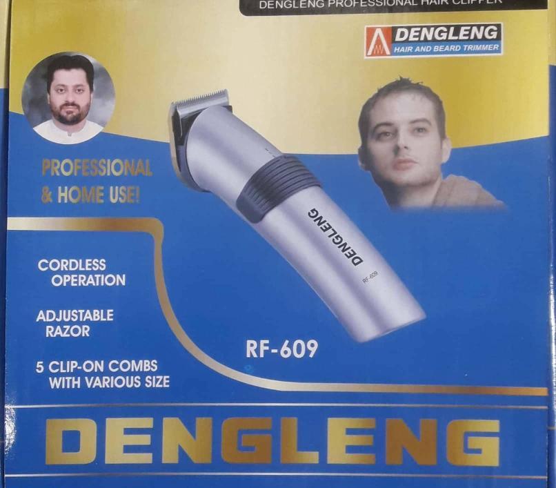 Men's Hair Shaver - Rechargeable, Self-Sharpening with Pop-Up Trimmer