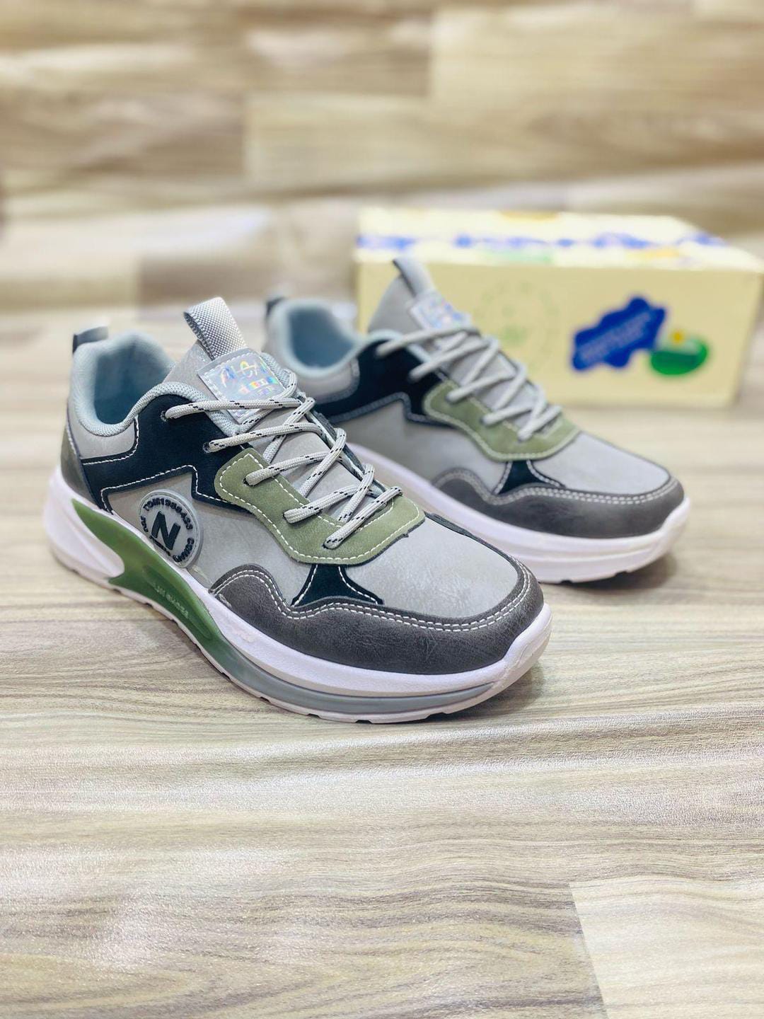 Men's Grey Running Joggers