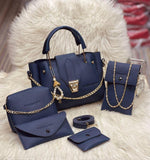 Leather Hand Bag Set for Girls