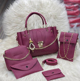 Leather Hand Bag Set for Girls