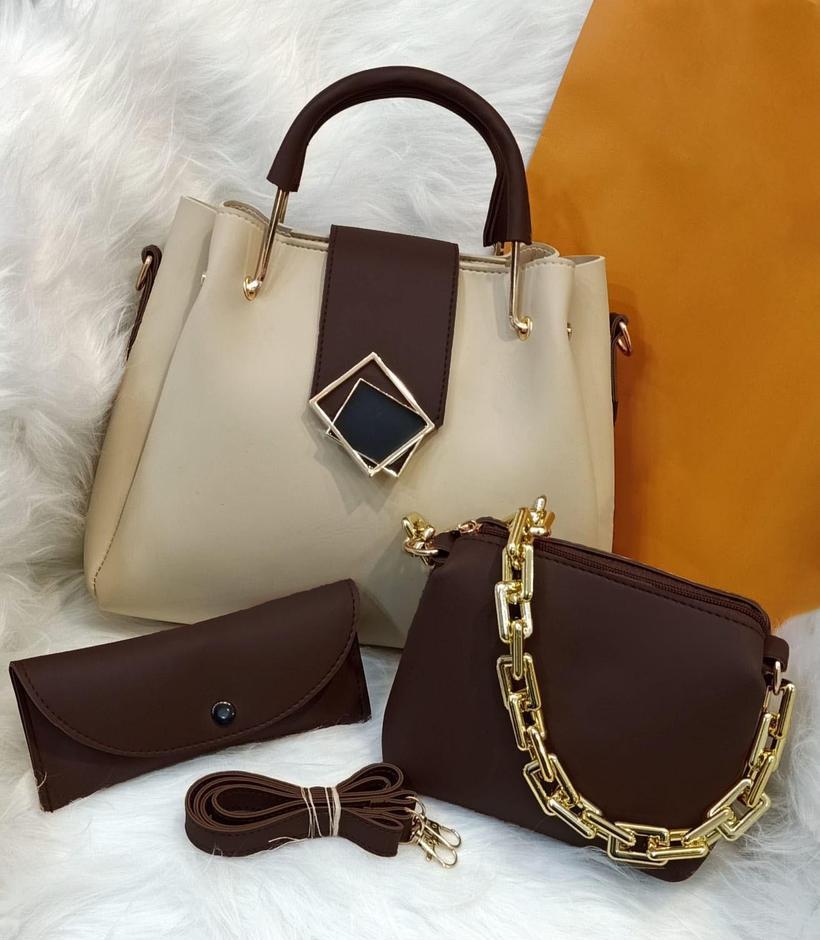 Women's Leather Top Handle Shoulder Bag