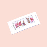 Gold Plated Crystal Rings Set