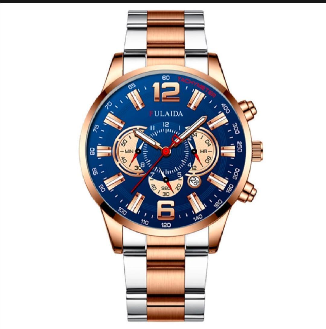 Men's Quartz Chain Strap Watch