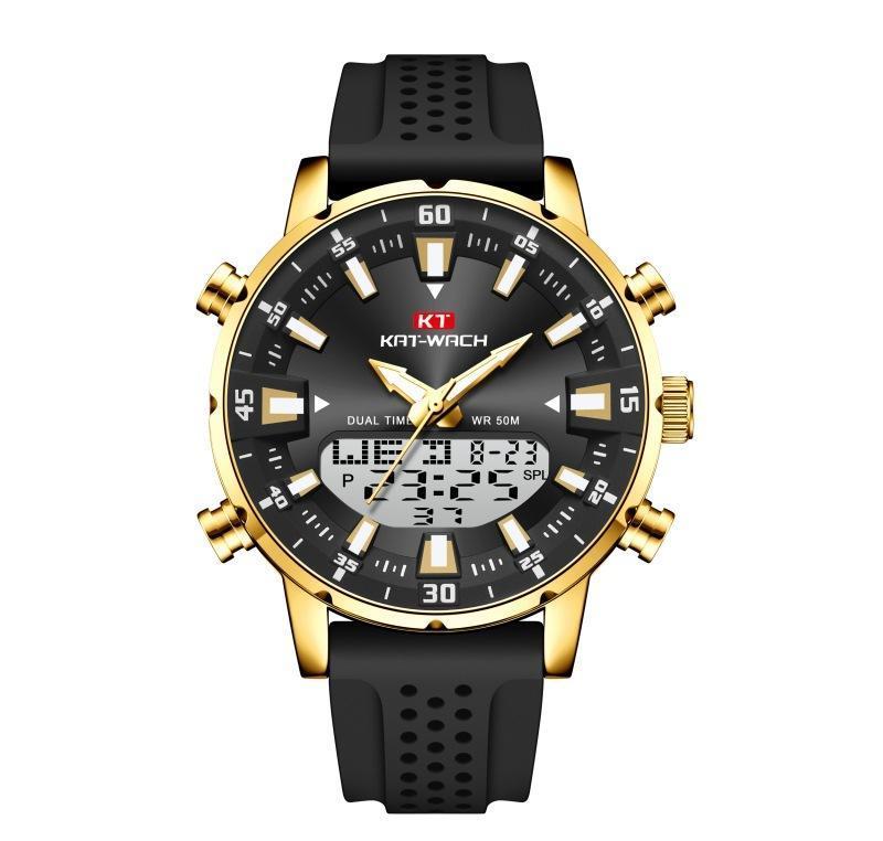 KAT-WACH cross-border explosions hot fashion led quartz watch
