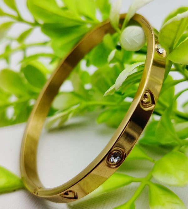 Adjustable Cartier Heart Charm Bracelet – Imported Luxury Bracelet | Best Quality Artificial Bracelet For Girls & Women | Bracelet For Every Occasion | Elegant Design ✨