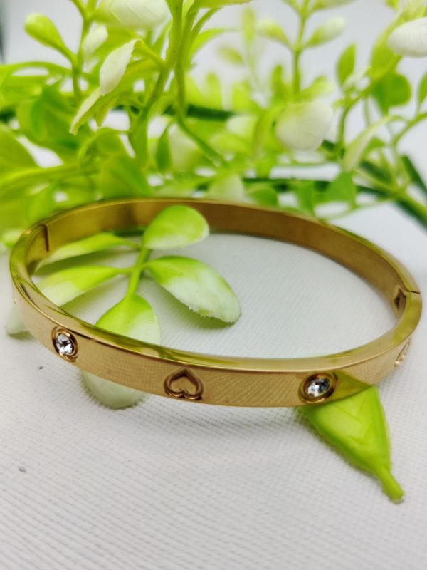 Adjustable Cartier Heart Charm Bracelet – Imported Luxury Bracelet | Best Quality Artificial Bracelet For Girls & Women | Bracelet For Every Occasion | Elegant Design ✨