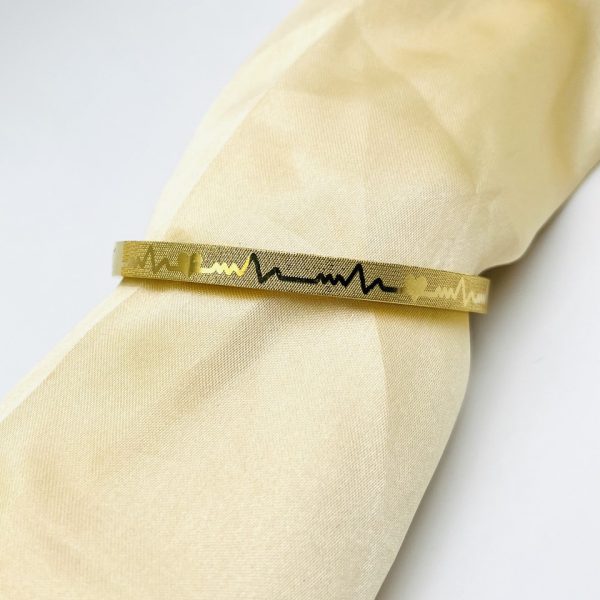 Adjustable Premium Heartbeat-engraved Adjustable Cartier-inspired Gold Bracelets | Best Quality Artificial Bracelet For Girls & Women | Bracelet For Every Occasion | Elegant Design