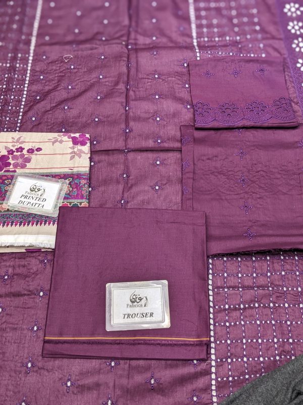 ✨ Khaadi ✨ 3 Piece Khaadi Chicken Kari Unstitched Suit New Collection For Womens