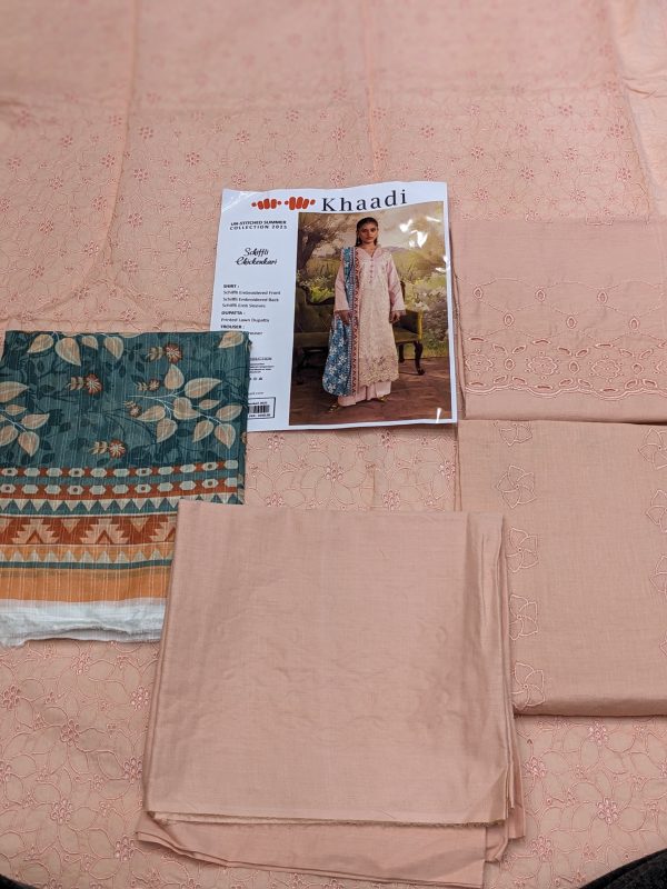 ✨ Khaadi ✨ 3 Piece Khaadi Chicken Kari Unstitched Suit New Collection For Womens