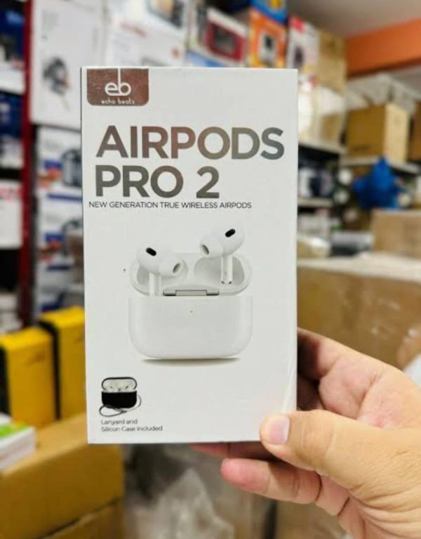Echo Beat Airpods Pro 02 | Best Quality Airpods Pro 02 – Echo Beat Airpods – White Color