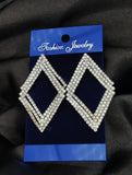 Imported Earrings In Multiple Design | Tarnish-free Diamond-shape, Heart Fringe, Long Heart Fringe, Radiant, Diamond Cascade Design Earrings| Luxury Look Artificial Earrings | Girls Earrings | Women Earrings