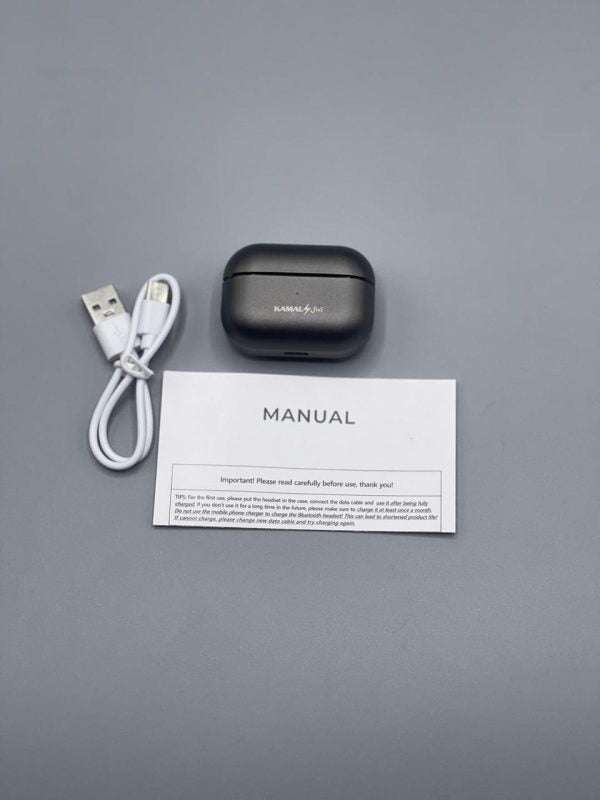 Kamal Premium Quality Metallic Earbuds With Active Noise Cancellation (anc) – Deep Bass, Crystal Clear Sound & Stylish Design