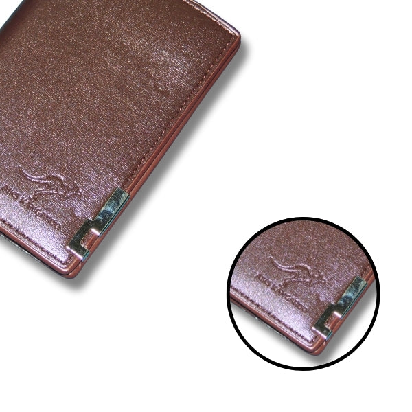 Men’s Leather Half Long Wallet