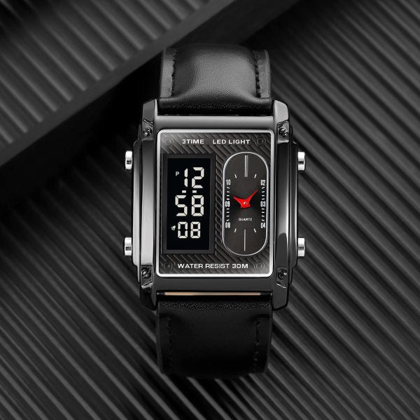 Original Skmei 1868 Boys New Style Design Famous Watch Digital Analog Mens Wrist Watches For Men Luxury Watch – Without Box