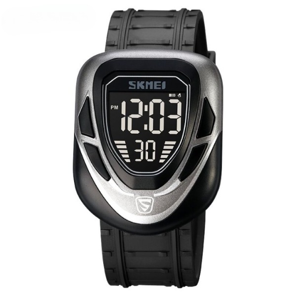 Digital Sports Men’s Watch With Led Display, Waterproof, Multiple Time Zones, Stopwatch, Alarm, And Backlight For Outdoor, Sports, And Daily Casual Wear -(without Box) | Smart Watch | Watch | Watch For Boys |