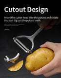 Stainless Steel Vegetable Peeler – Dual Blades